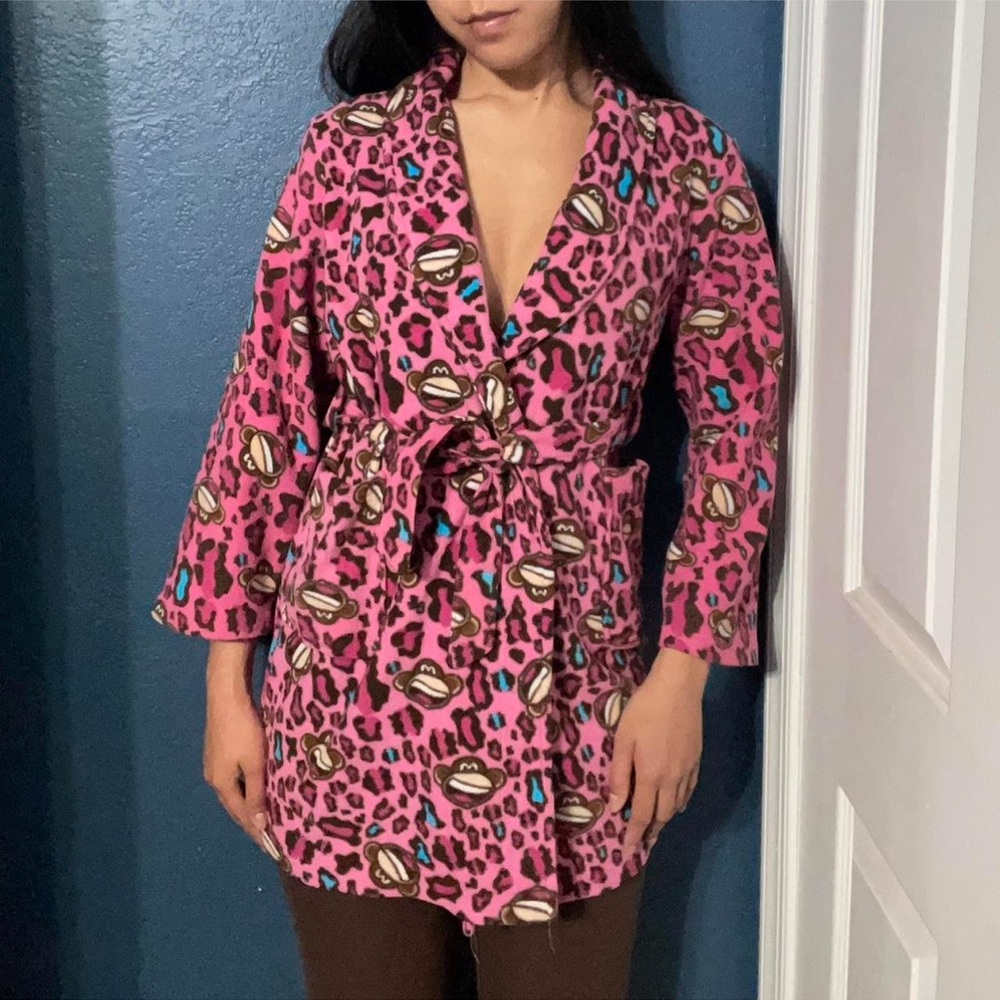 Bobby Jack Cheetah Print Robe
